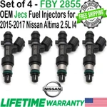 Genuine Jecs Units Fuel Injectors For 2015, 2016, 2017 Nissan Altima 2.5L I4. Fixed Price $89.99.