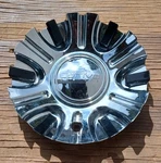 Cattivo Designs Custom Wheel Center Cap, Chrome, P/n LG0708-65 02 Repaired. Fixed Price $79.95.