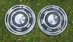 Set Of 2 Pair 1969 Amc Rebel Oem Hubcaps Wheel Covers 14". Fixed Price $49.00.