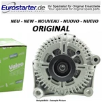 Alternator 120A New Genuine Valeo TG12C076 For ** Gm, Opel. Fixed Price $486.59.