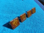 Nos Ford Lincoln Continental Collector Edition Interior Emblems New Set Of 4. Fixed Price $49.99.