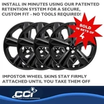 Coast To IMP429BLK Wheel Skin (fits 2015-2024 Ford Edge). Fixed Price $128.99.