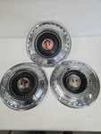 Set Of 3 1967 Buick Special 14INCH Stainless Steel Hub Caps Oem Gm. Fixed Price $92.50.