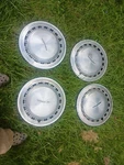 1985 86 87 88 Ford Thunderbird Rim Wheel Cover 14" Oem Set. Fixed Price $125.00.