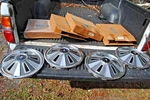 66 Mustang Nos Ford Wheel Cover Set Old School Original Corect C6ZZ 1130. Fixed Price $449.00.