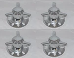4 Towers Spinners Stud Mount Chrome Wheel Rim Center Caps 3.18-3.30 Bore 5 Lug. Fixed Price $129.95.