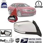 New Front Mirror Right Side Manual Folding Chrome For 2014-2020 Chevrolet Impala. Fixed Price $175.94.