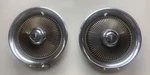 Pair 14" Hubcaps Wheel Covers 1972-1979 Pontiac Firebird Lemans Grand Prix. Fixed Price $44.99.