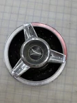 1964 Plymouth Sport Fury Hub Caps 14" Wheel Covers Early Style Black Center. Fixed Price $49.99.
