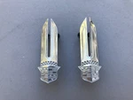 1971 Cadillac Deville Front Crest Badge Emblem Pair 1496975. Fixed Price $69.99.