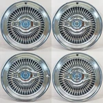 Vintage 1964 Buick Skylark Wildcat 14" Wire Hubcaps Wheel Covers SET/4. Fixed Price $399.99.