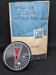Nos 1982-83 Pontiac Firebird PE5 Rally Wheel Center Hub Cap Medallion Ornament. Fixed Price $24.99.