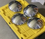 Vintage Nos Pontiac Baby Moon Hub Caps 1940S 1950S Chieftain, Not Cheap Heavy. Fixed Price $50.00.