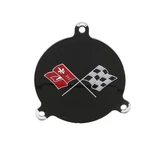1965 1966 Corvette Wheel Cover Hub Cap Spinner Emblem White Upper Lh Flag Corner. Fixed Price $26.95.