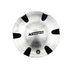 (1) Racing Wheel Black Polished Center Hubcap Rims P/n: S1050-NS02. Fixed Price $29.99.