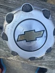 Chevrolet Chrome Center Hub Caps. Fixed Price $19.95.