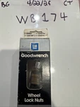 Gm Wheel Lock Lug Nuts Set 12341387 Chevrolet Pontiac Olds Buick Cadillac. Fixed Price $13.50.