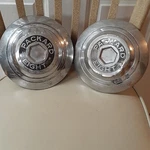 1930S Vintage Packard Eight Center Wheel Covers 7". Fixed Price $99.95.