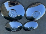 Set 4 Of Oem German Vw Volkswagen Bug Beetle Hub Caps Type Or 3 #12. Fixed Price $99.00.