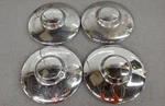 Set Of Used Porsche 356A 356B Super 90 Deluxe Nipple Type Chrome Hubcaps Nla 21. Fixed Price $100.00.
