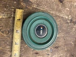 Vtg Green Amc Horn Button Cover Hubcap Center American Motors Gremlin Eagle. Fixed Price $24.95.
