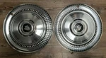 1965 American Motors Corporation 14" Wheel Hubcaps Ambassador Oem Set Of 2. Fixed Price $85.00.