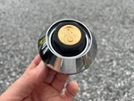 Enkei Custom Wheel Center Chrome Finish Gold Logo Abs CAP-A54. Fixed Price $13.95.