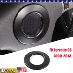 Abs Matte Black Steering Wheel Emblem Cover Trim Fit Corvette C6 2005-2013. Fixed Price $22.99.