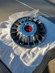 1970-'71 Torino, Ranchero 14" Nos Wheelcover. Fixed Price $23.00.