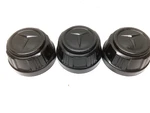 Toyota T-100 Black Center Caps 715534 Oem Nice Good Rings Inside. Fixed Price $64.99.