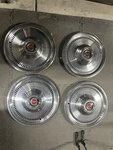 4X Vintage Oem 1974-1976 Ford Gran Torino 15" Hubcap Wheel Cover D4EA-1130-AB. Fixed Price $99.00.