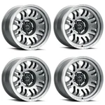 Set 17" Vision 409 Inferno Satin Grey 5X150 Wheels 0MM Rims For Toyota. Fixed Price $1099.76.