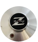 Black / Silver Wheel Center Custom Aluminum Hubcap No Bolt. Fixed Price $29.00.