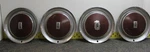 Oem Gm Set 15" Rocket Logo Hub Caps 1970S Olds Cutlass & Others (SVM24). Fixed Price $106.21.
