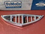 Fomoco Part # C8SZ-8224-A 1968 Ford Thunderbird Headlight Grille Extension Nos. Fixed Price $34.99.