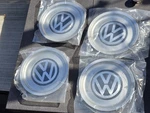 Set Of Vw Center Hub Caps. 1JO 601 149B New Volkswagen. Fixed Price $120.00.