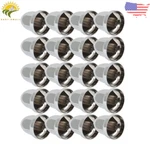 20 Pack High Quality Truck Lug Nuts Push On Chrome Cap 2-3/8" With Flanged 33 Mm. Fixed Price $14.84.