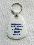 Thorobred Chevrolet Chandler Az Plastic Keychain, Vintage Arizona Ring. Fixed Price $24.95.