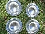 Wheel Covers Chevrolet Bow Tie Hub Caps, Set Of 4. Fixed Price $95.00.