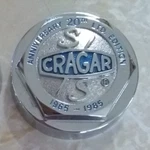 Vintage Cragar Ss 20TH Anniversary Center Cap #09092-4. Fixed Price $49.99.