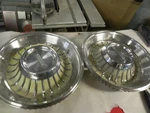 1962 Cadillac Chevrolet Gm Pair 16" Hub Caps Wheel Covers. Fixed Price $67.48.
