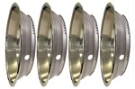1963-68 Pontiac Lug Aluminum Wheel Trim Ring Set. Fixed Price $429.00.