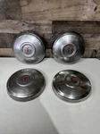 1972 1980 Pontiac Hub Cap P/n 488630 Dog Dish Poverty Ser Of Four -dents. Fixed Price $79.90.