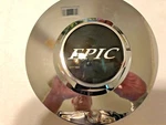 Epic Wheels Chrome Custom Center Cap # 899067/ 991-0240 Brand New (1EA). Fixed Price $59.99.