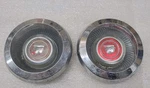Pair Of Ford 1967 1968 Mercury Cougar Wire Wheel Center Caps C7MA-1141-A. Fixed Price $55.00.