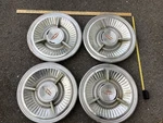 1962 Oldsmobile Starfire 98 Hubcaps Wheel Covers Super Dynamic- Set Of 4. Fixed Price $78.99.