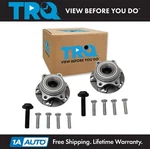 Trq Front Pre-pressed Wheel Bearing & Hub Assembly Pair For Audi A4 A6 RS4. Fixed Price $134.95.