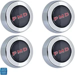 67-79 Pontiac Pmd Rally Ii Wheel Center Cap Black Oe Snap Style Set Of 4. Fixed Price $149.99.