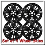 Black Nissan Pathfinder Wheel Skins Hubcaps Fits 2017-2020 Covers 18". Fixed Price $150.00.