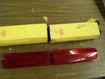 Nos 1962 Buick Lesabre Invicta Tail Light Lenses Glo-brite Brand. Fixed Price $59.00.